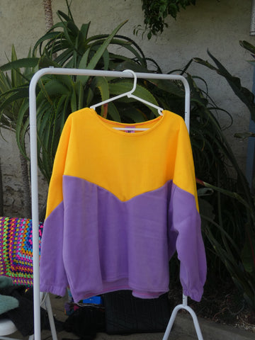 block colour Track jumper size S