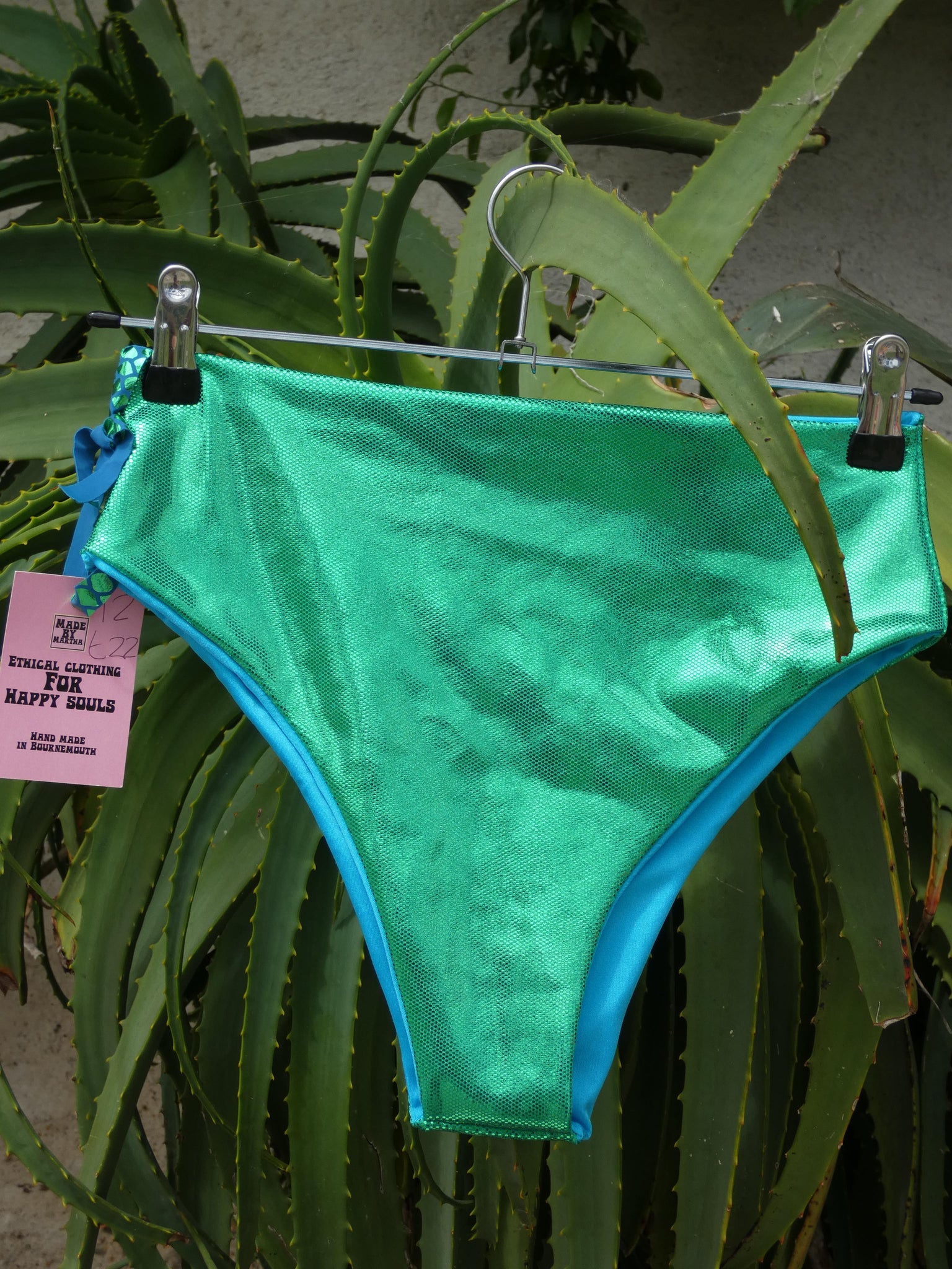 High waisted shimmer bottoms size 12