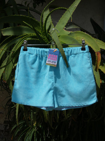 Blue corduroy shorts size 8