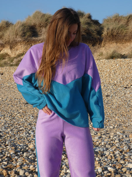 Lilac Track Fleece