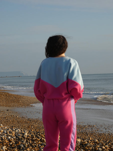 Pink Track Fleece