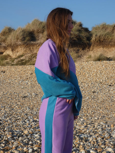 Lilac Track Fleece